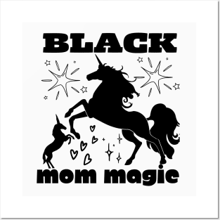 Black Mom Magic Posters and Art